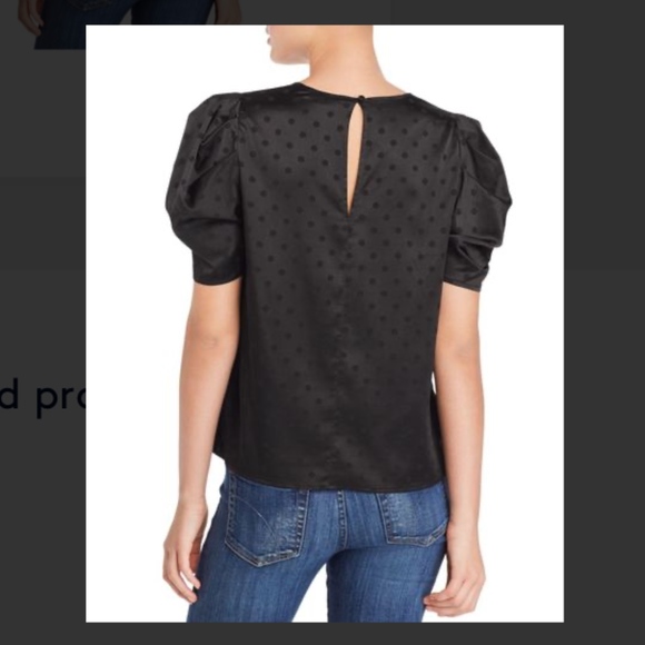 Lucy Paris
Coco Puff-Sleeve Polka Dot Top - Picture 7 of 7